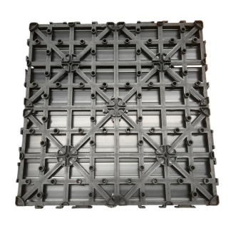 Baldosa WPC sistema click DARK 30x30