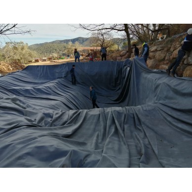 Lámina EPDM 1,20 mm libre de sílice | Estanques y balsas SOCYR