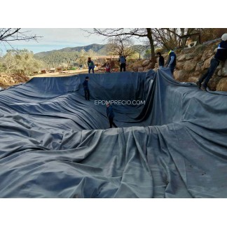 Lámina EPDM 1,00 mm libre de sílice | Estanques y balsas SOCYR