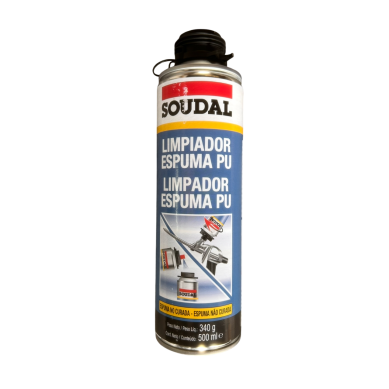 Limpiador Espuma PU SOUDAL 500 ml | Limpieza espuma no curada | SOCYR