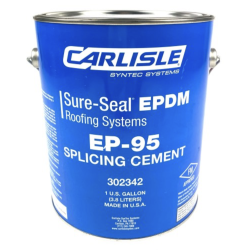 Cola negra EP95 1 L Carlisle | Adhesivo de solape EPDM SOCYR