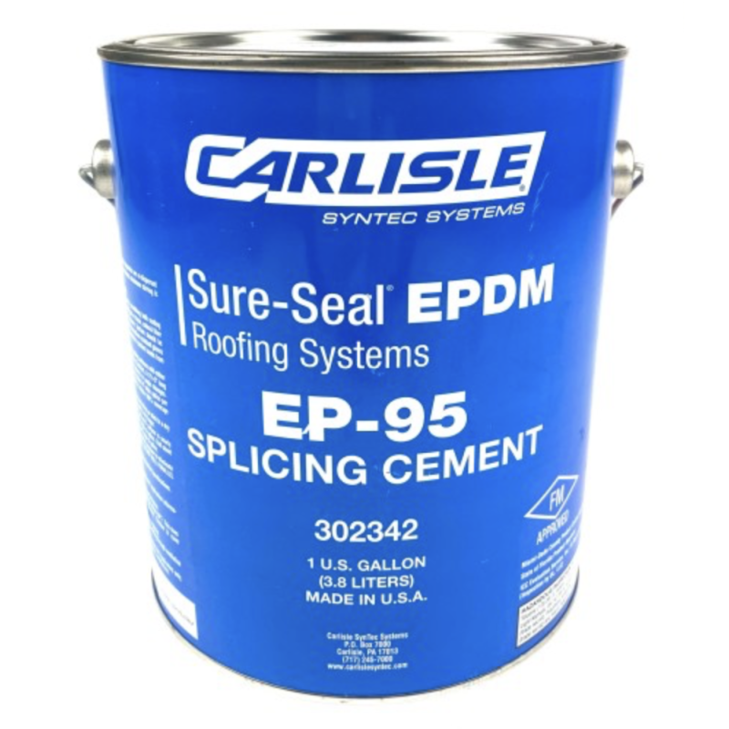 Cola negra EP95 1 L Carlisle | Adhesivo de solape EPDM SOCYR